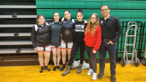 Girls wrestling attends regionals, states