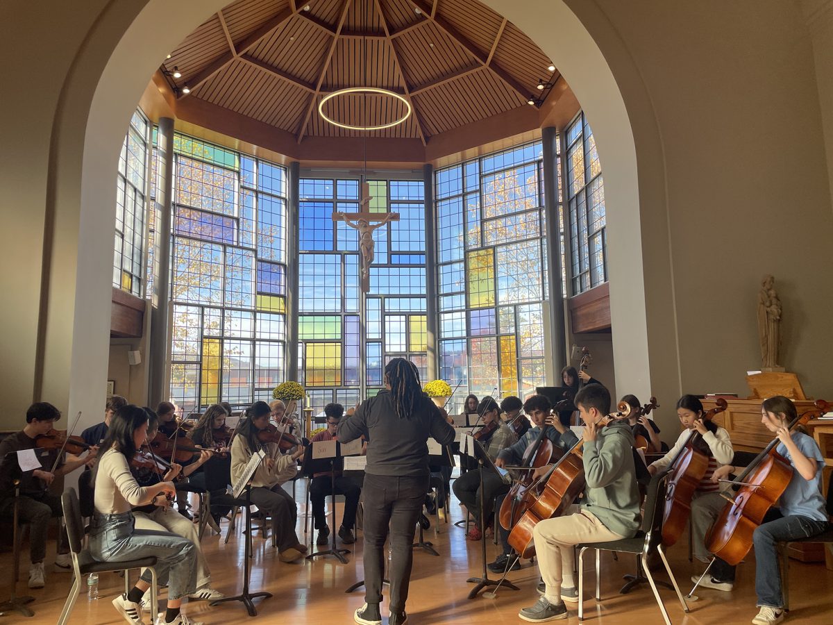 Orchestra students perform at Marywood string celebration