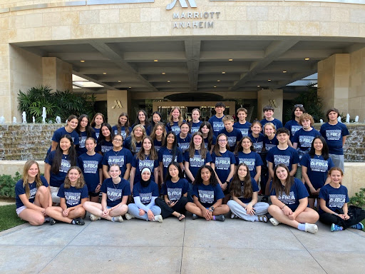 FBLA members at the NLC.