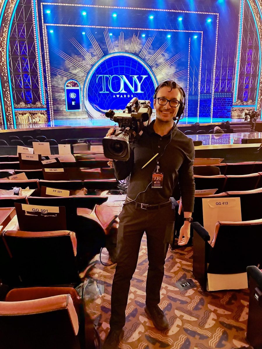 Dan Balton was one of the videographers at the 2025 Tony Awards